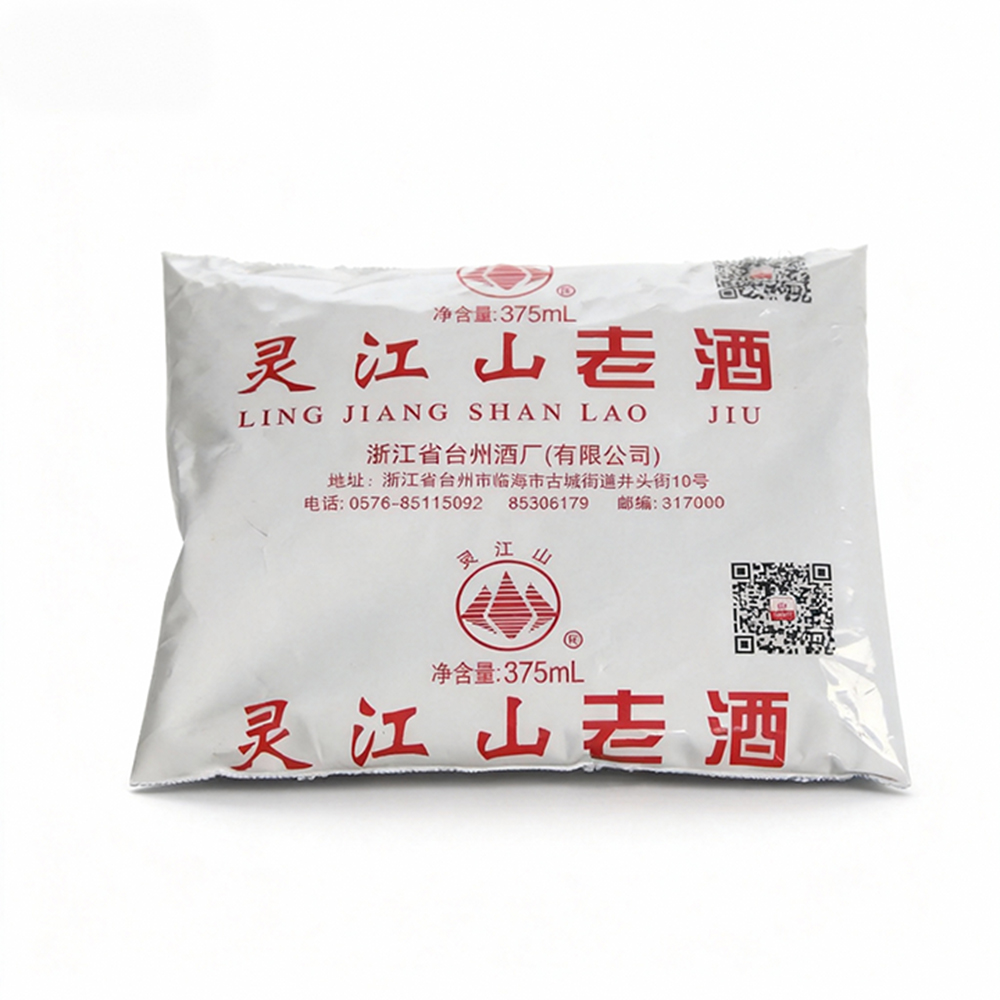 375g灵江山袋装老酒